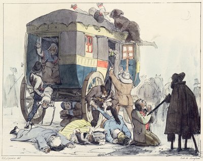 The Inconvenience by Auguste Xavier Leprince